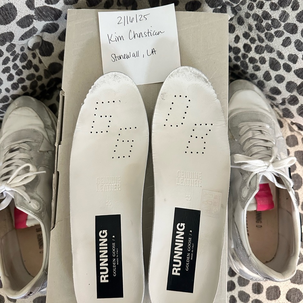 Golden Goose Running Sole